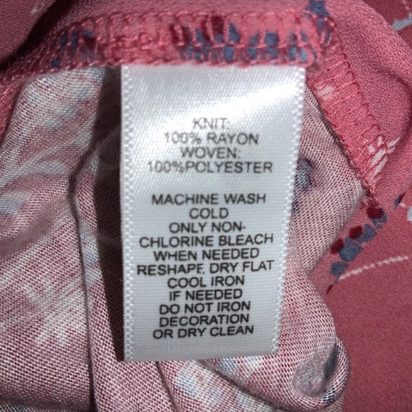 Loft blouse Sz XSP floral scoop neck tie cuff sleeves - Picture 10 of 11